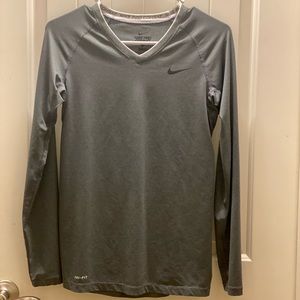 Nike Dri-Fit Long Sleeve Shirt - Small